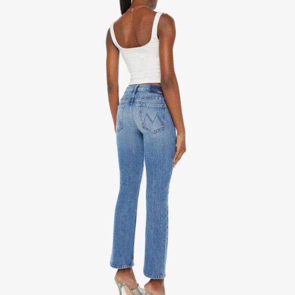 MOTHER SUPERIOR The Insider Flood Metal Magic Mid-Rise Baby Bootcut 29 EUC $359 - Picture 5 of 16